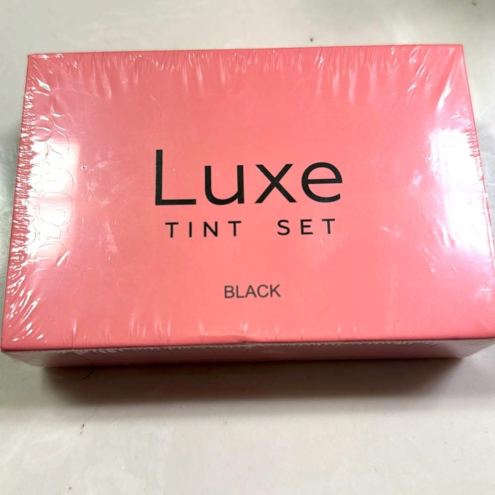 Luxe lash tint set black (for brows and lashes)